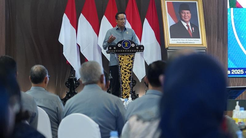 Menuju Indonesia Emas 2045, Menkum Supratman Dorong Reformasi Hukum Berbasis Integritas