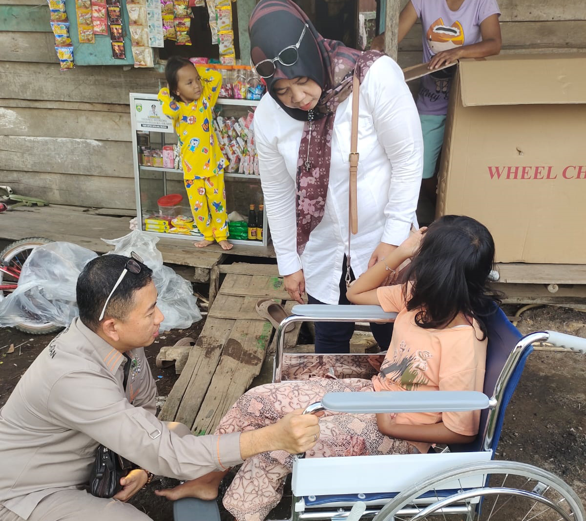 Syaiful Fadli Respon Cepat Warga yang Membutuhkan Bantuan Kursi Roda