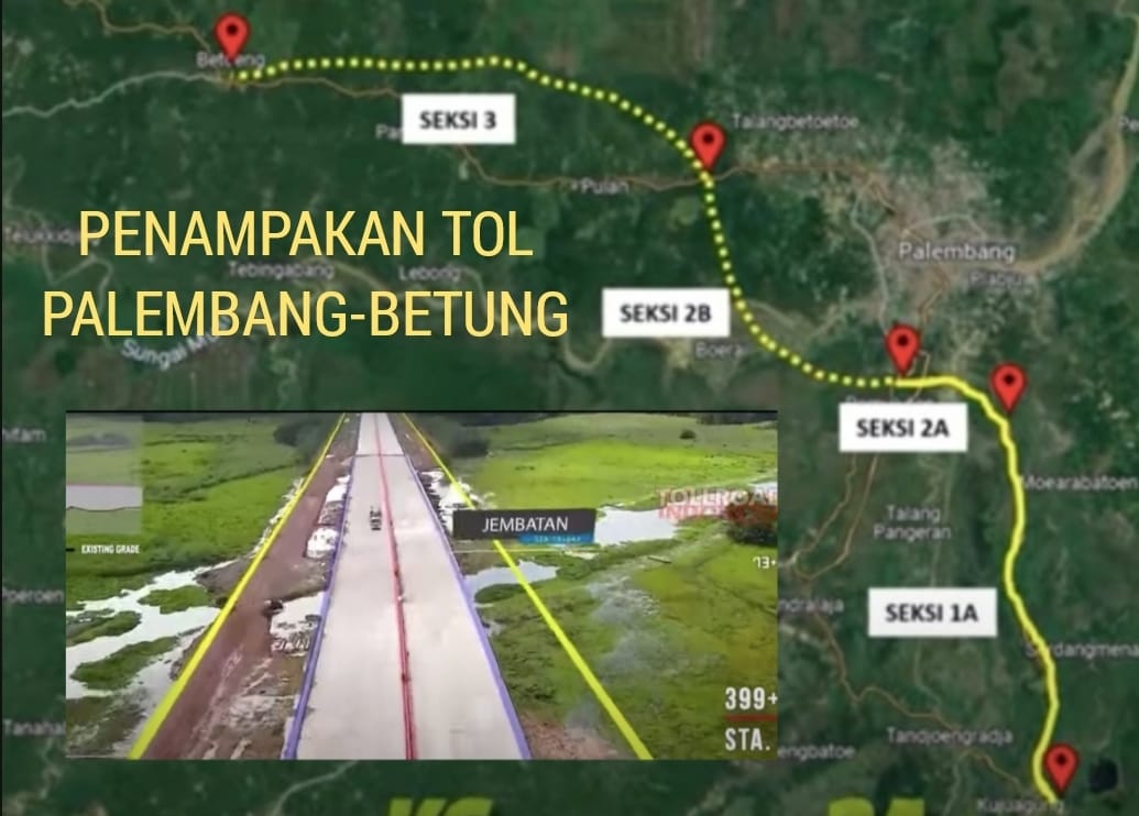 Tiga Ruas Jalan Tol Trans Sumatera Beroperasi Sambut Mudik 2024, Satu Ruas Tol di Sumsel Masih Darurat 