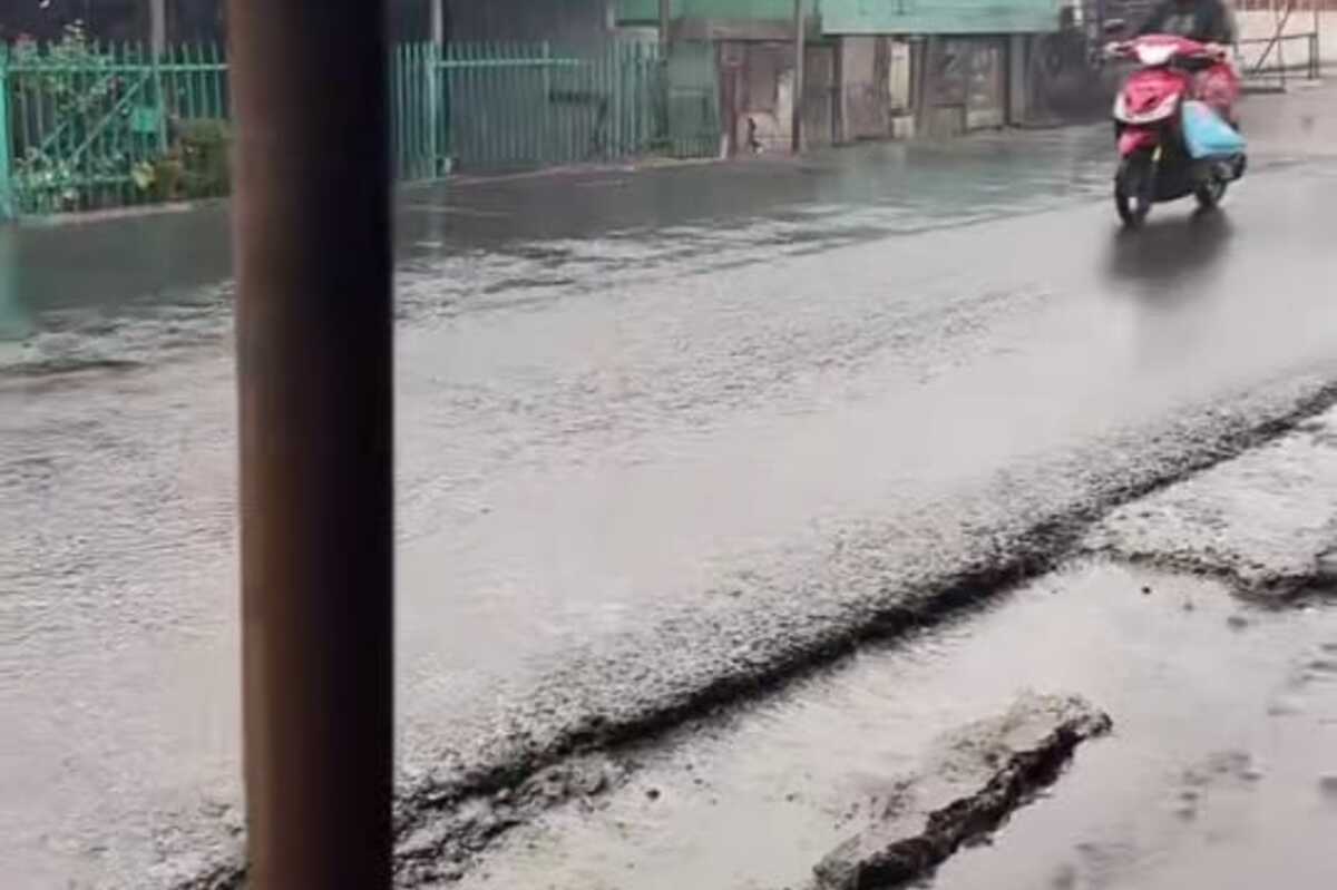 Palembang Diguyur Hujan Tapi tak Merata