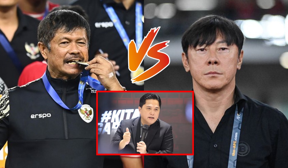 Rumor Terbaru, Indra Sjafri 'Tendang' Shin Tae-yong di Timnas Senior Piala AFF 2024? BEGINI kata Erick Thohir