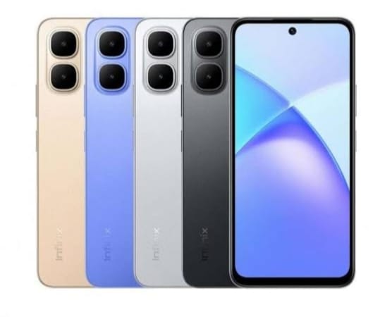 HP Premium Infinix Smart 10 dengan Desain Minimalis dan Bodi Matte 