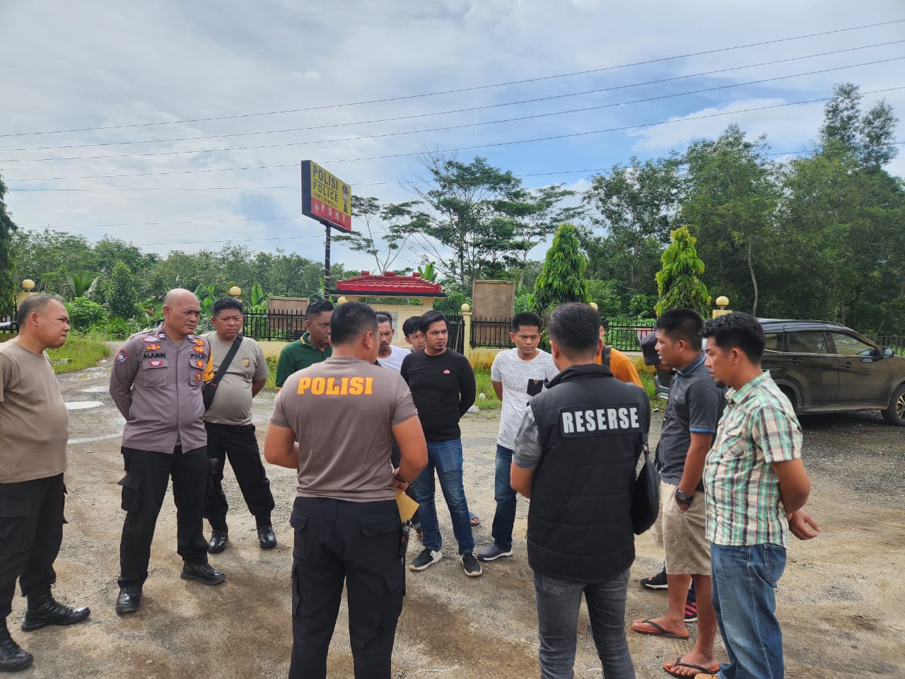 Polsek Mesuji Siap Kawal Sopir Truk yang Melintas Pematang Panggang hingga ke Perbatasan Lampung