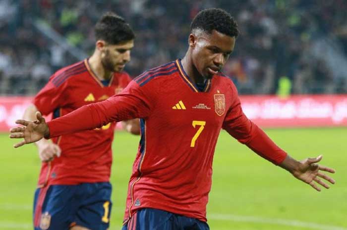 Spanyol Kalahkan Yordania di Laga Pemanasan Piala Dunia 2022