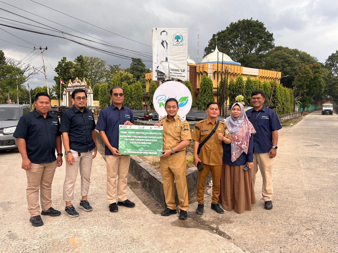 Pelindo Regional 2 Palembang Perkuat Komitmen Lingkungan Lewat Program Green Belt Pelabuhan