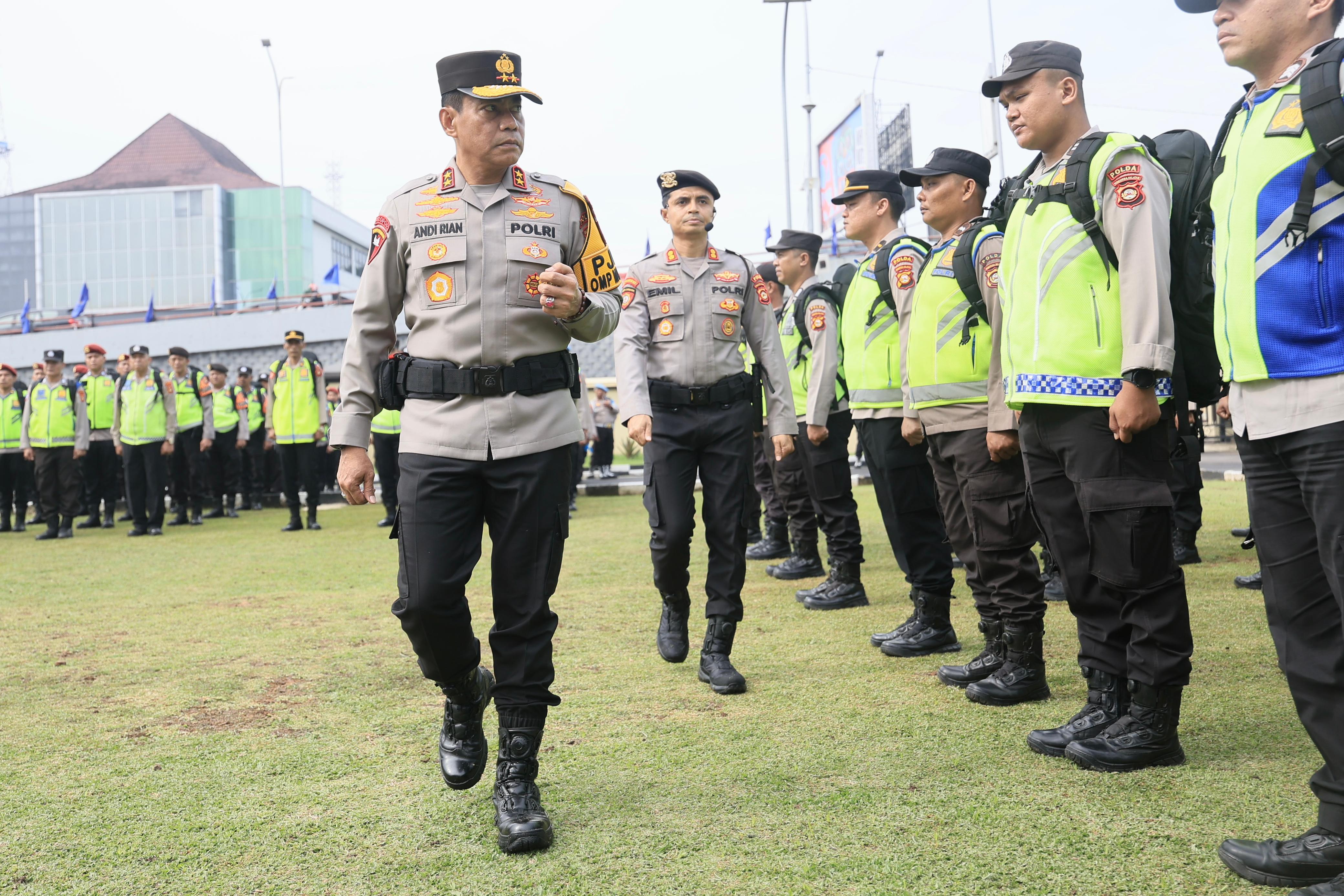 Polda Sumsel Geser 1.471 Personel untuk Pengamanan TPS hingga Penghitungan Suara Pilkada Serentak 