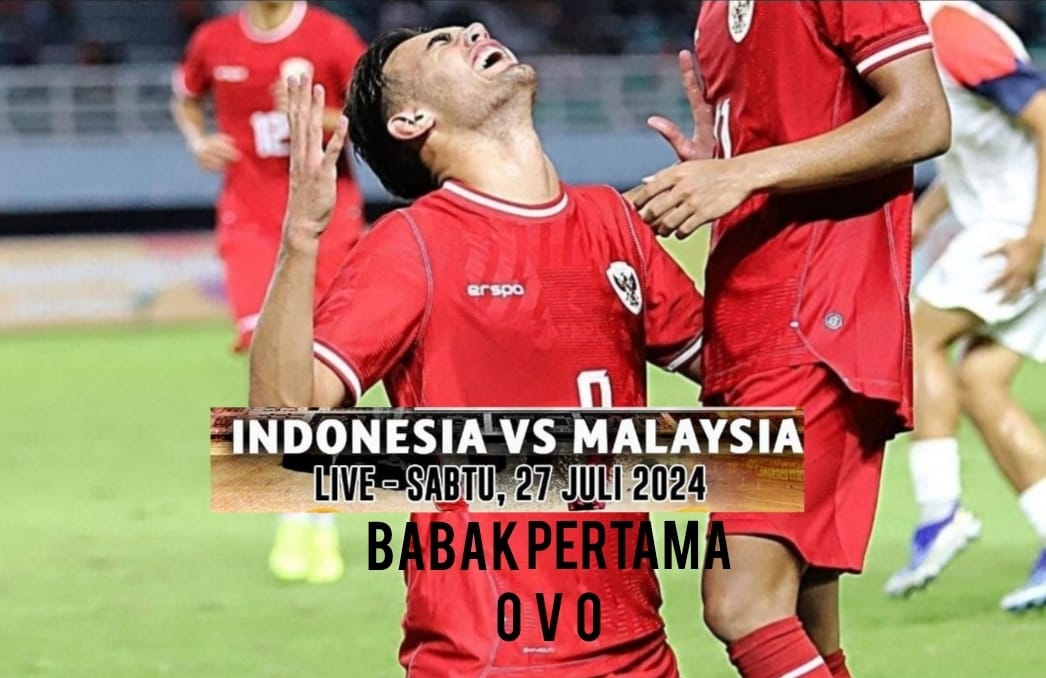 Ayo Ganyang, Babak Pertama Timnas Indonesia v Malaysia Imbang, Semifinal ASEAN U-19 Championship 2024 