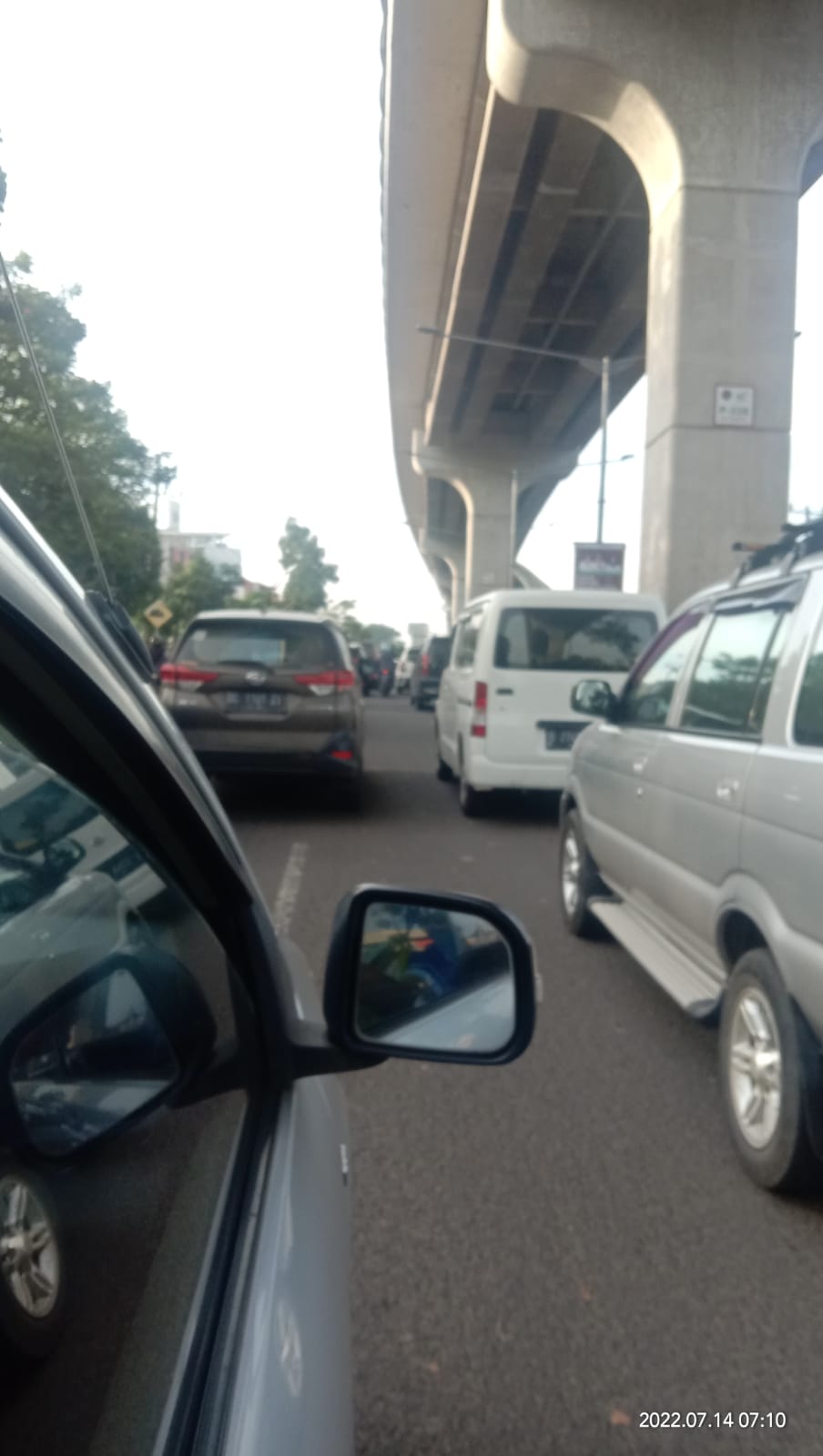 Hari Pertama Masuk Sekolah, Jalanan Macet