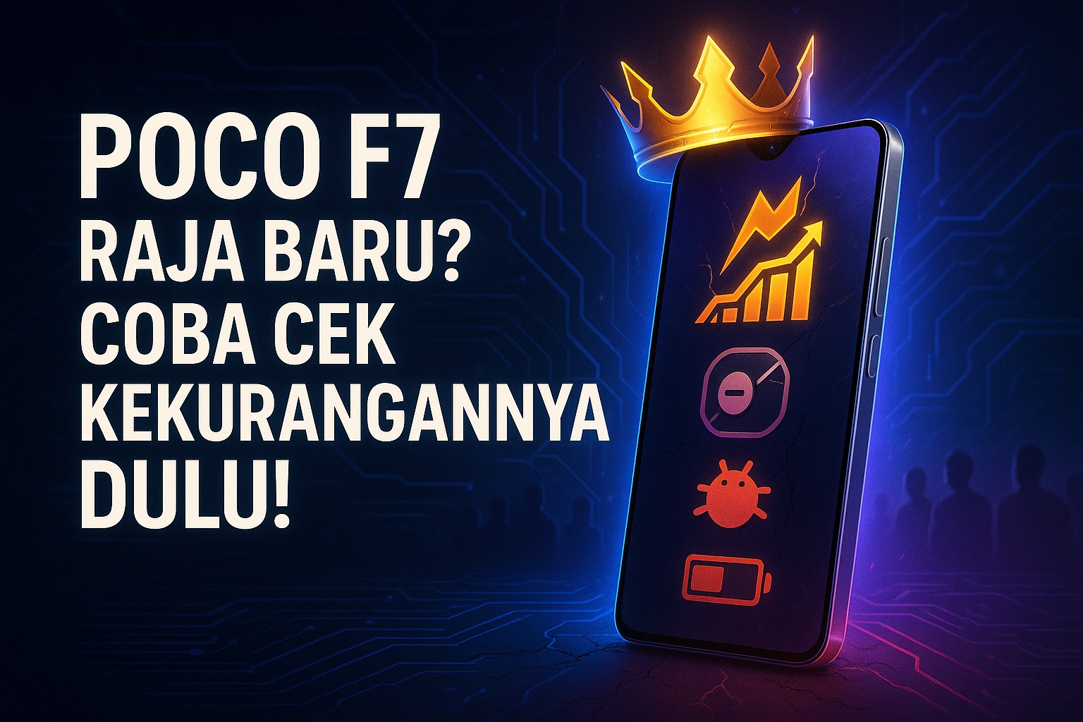 POCO F7 Raja Baru di Kelas Mid Range, Coba Cek Kekurangannya?