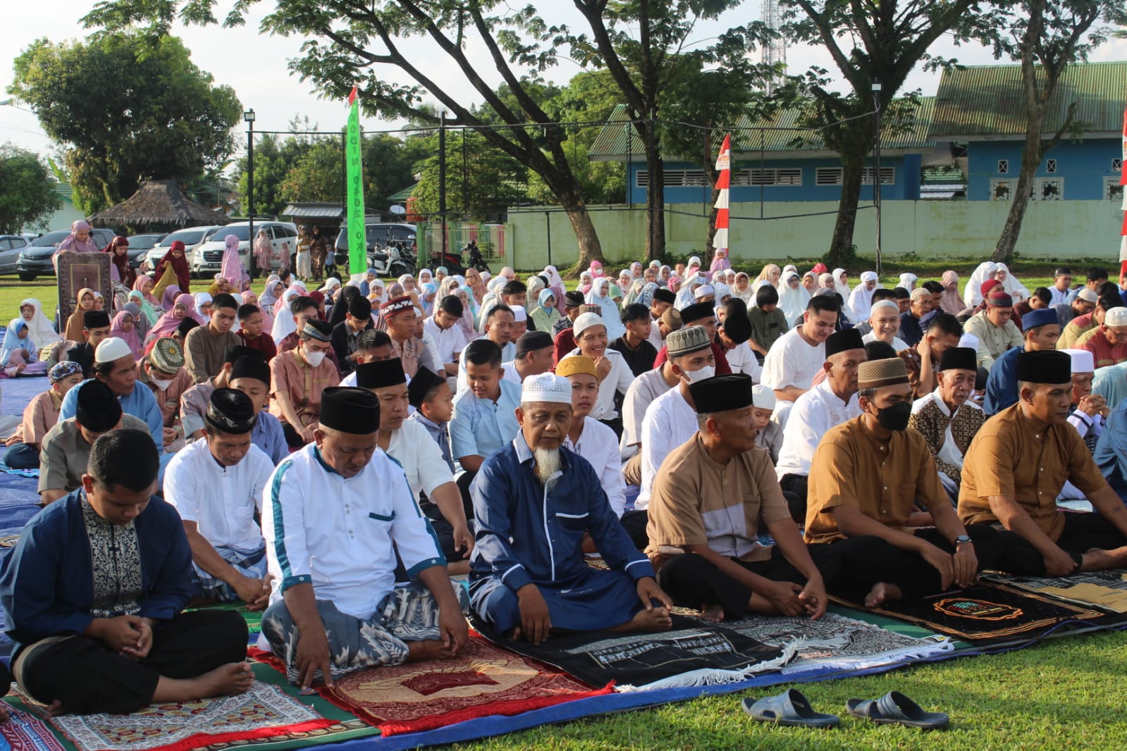Khotib Sholat Idul Fitri 1444 Hijriah di Makodim OKI, Anjurkan Perbanyak Amalan Ini