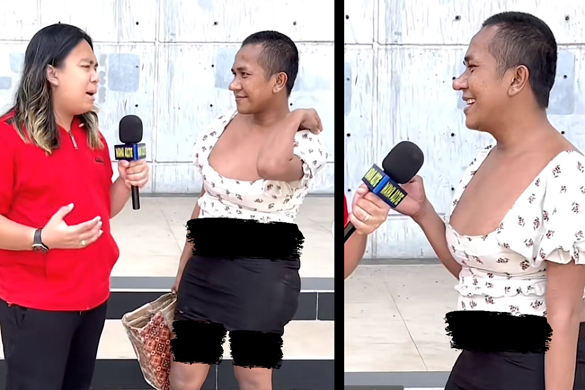 Tampak Lebih Gemuk Rifin Dendeng Sudah Pulang ke Palembang, Menolak Lepas Silikon