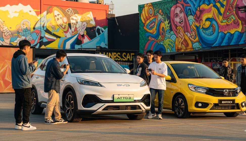 Atto 1 Jadi Favorit Anak Muda, Harga Lebih Terjangkau Cocok Jadi Mobil Listrik Pertama