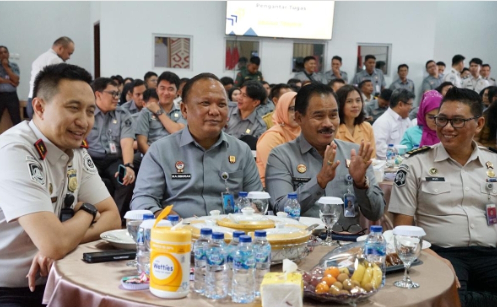 Kakanwil Kemenkum Sumsel Hadiri Sertijab Kakanwil Sulawesi Utara