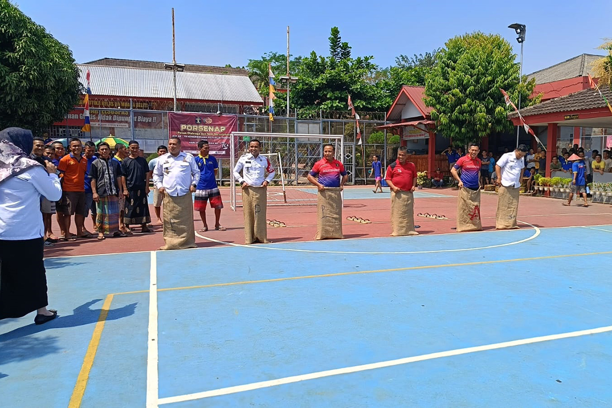 Meriahkan HUT RI dan Hari Pengayoman ke-79, Lapas Narkotika Muara Beliti Gelar Berbagai Lomba Antar Pegawai