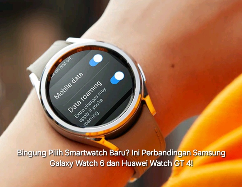 Bingung Pilih Smartwatch Baru? Ini Perbandingan Samsung Galaxy Watch 6 dan Huawei Watch GT 4!