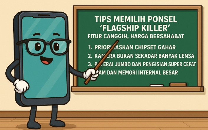 Arti Ponsel Flagship Killer, 7 Panduan Cerdas Pilih Ponsel Canggih Harga Bersahabat Tahun 2025
