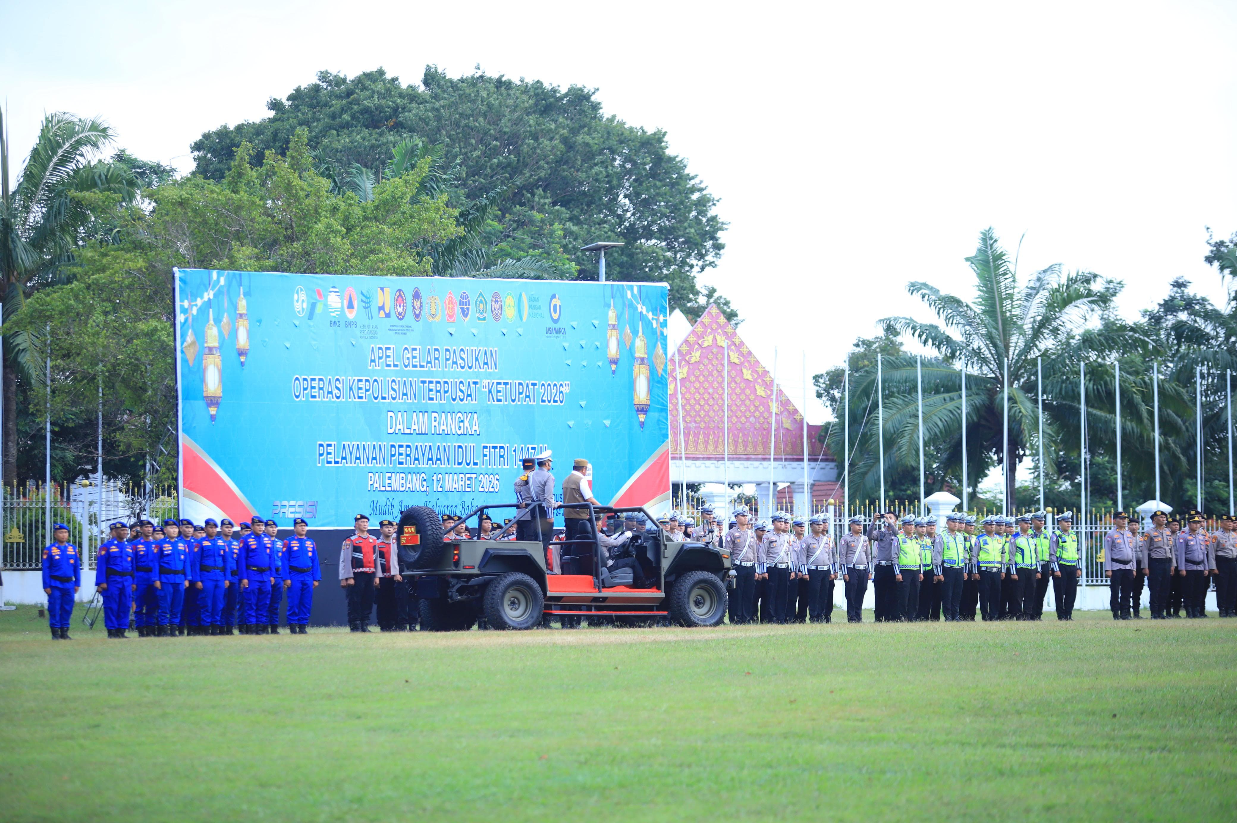 Herman Deru Pimpin Apel Operasi Ketupat 2026 