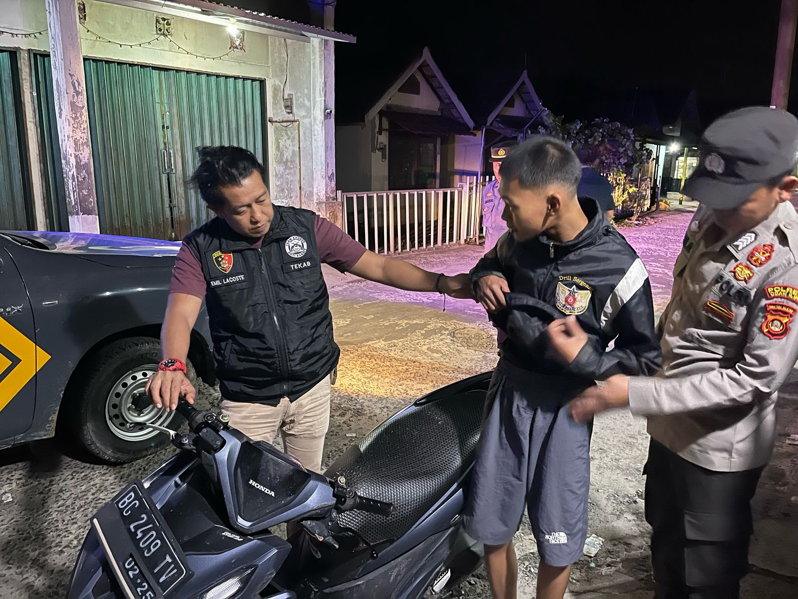 Patroli Malam Polsek Indralaya, Ingin Ciptakan Kondusifitas dan Keamanan di Wilayah Ogan Ilir