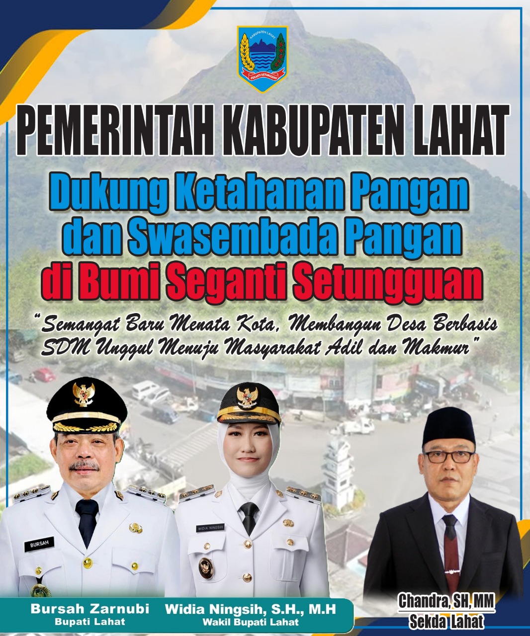 Pemkab Lahat Dukung Ketahanan Pangan dan Swasembada Pangan di Bumi Seganti Setungguan