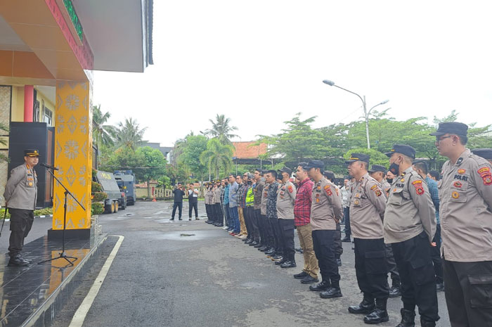 Polrestabes Palembang Siap Kawal Aksi Hari Buruh 