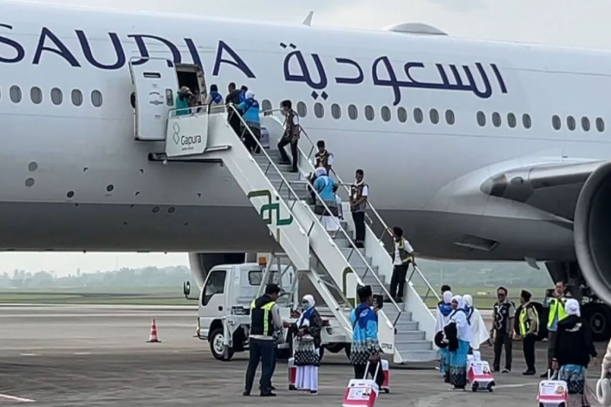 JCH Sumsel Kloter Pertama Embarkasi Palembang Telat Berangkat, ini Penyebabnya