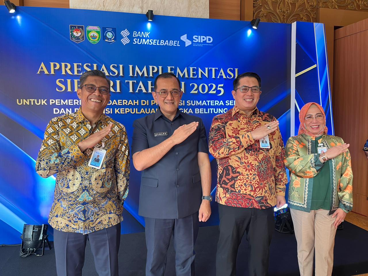 Pemprov Sumsel Apresiasi 15 Daerah yang Terapkan SIPD RI 100 Persen