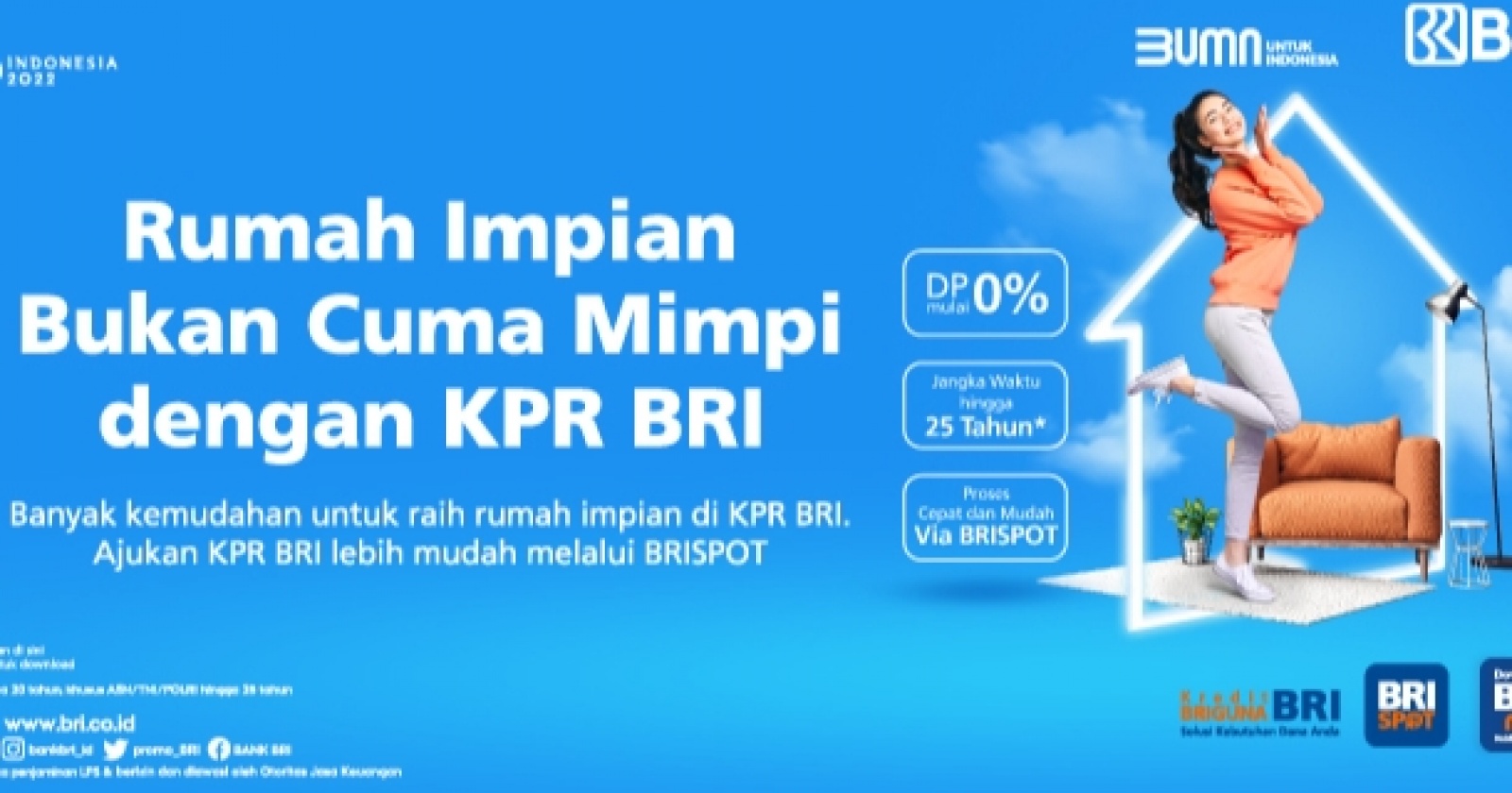 Bank BRI Tawarkan Kemudahan Kredit Pemilikan Rumah (KPR) untuk Masyarakat