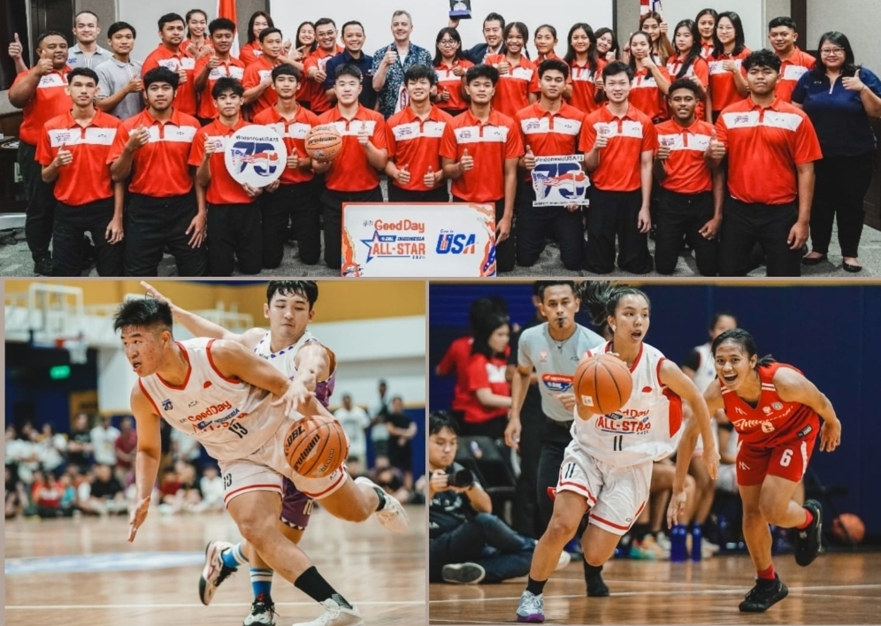 Jelang ke AS, Skuad DBL Indonesia All-Star 2024 Panaskan Mesin dengan Duel Sengit Lawan Timnas U18