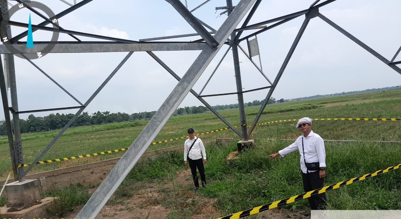 Diduga Bunuh Diri, Warga SP Padang OKI Lompat dari Tower Sutet, Penyebabnya? 