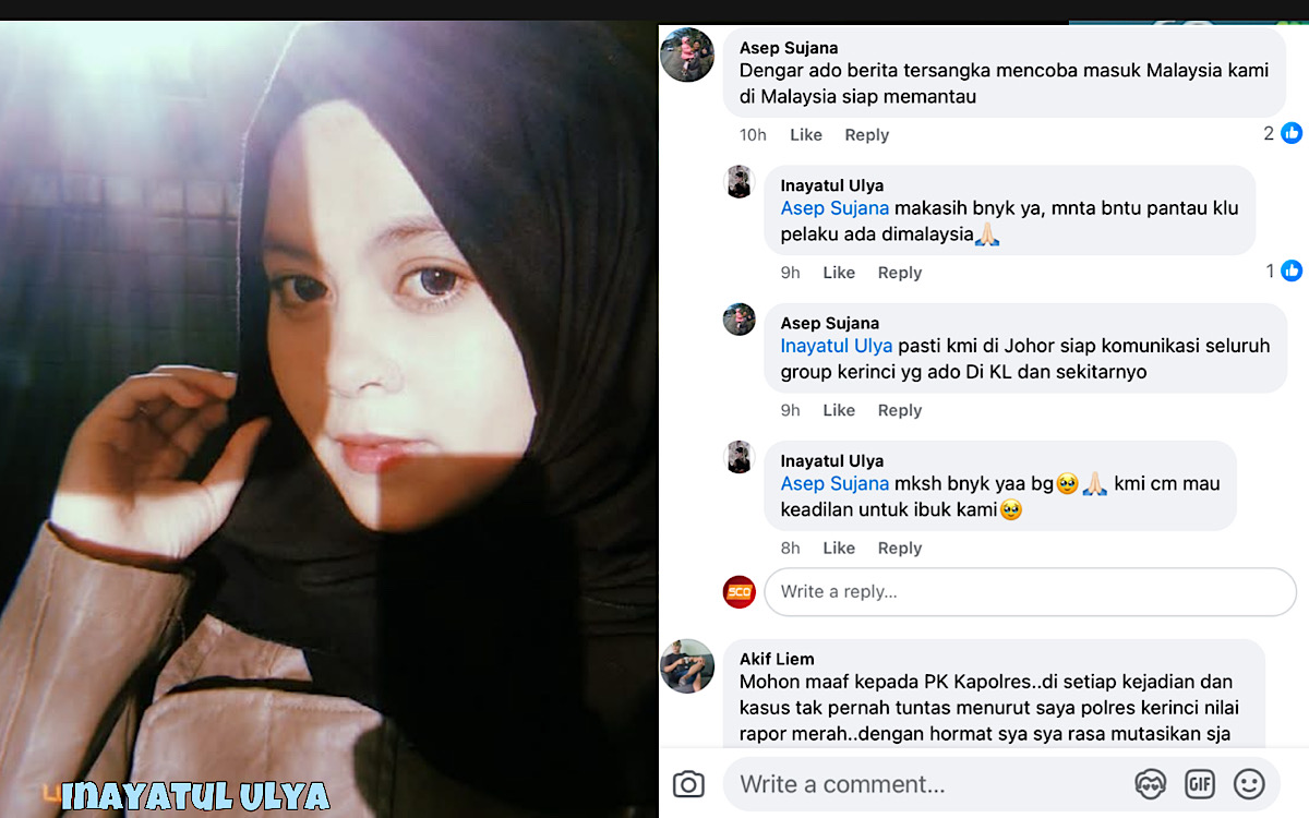 UPDATE, Dengar Kabar Agus Buron Polres Kerinci Kabur Ke Malaysia TKI Di Kuala Lumpur Siap ‘Penjarakan’ Agus 