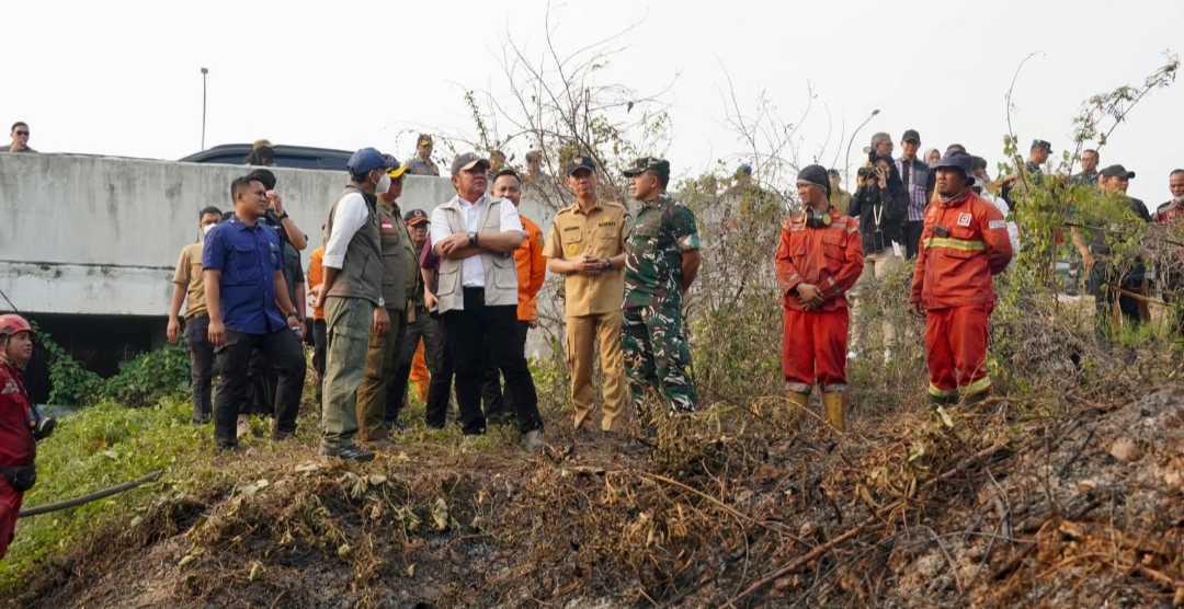 Dapat Banpres Rp 20 Miliar, Bupati Muchendi Perkuat Penanganan Karhutla