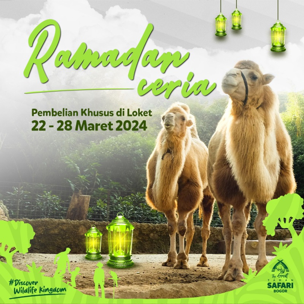 Promo Ramadan Ceria, Masuk Taman Safari Bogor Hanya Rp250 Ribu, Gratis Kulineran dan Buka Bersama!