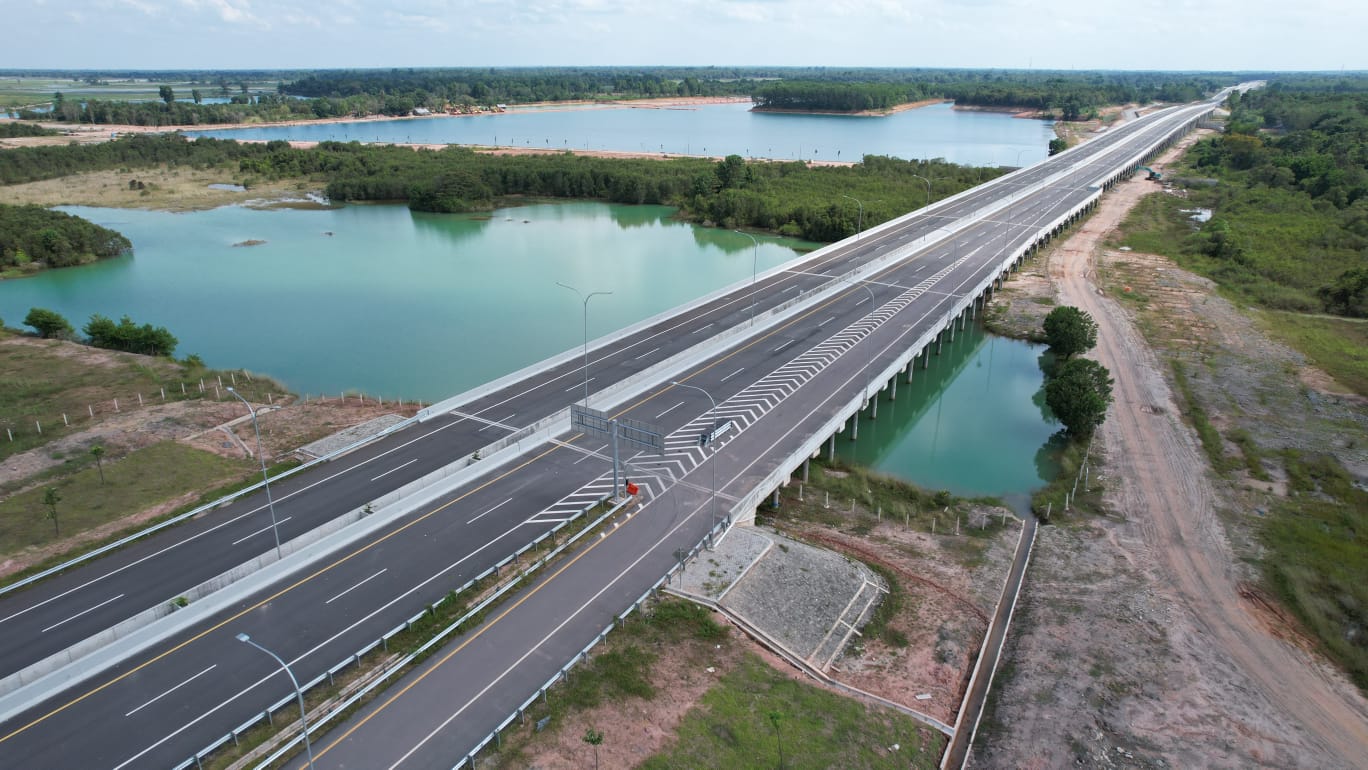 Pesona Tol Indralaya-Prabumulih, Nikmati Perjalanan Bak Melintas di Atas Lautan