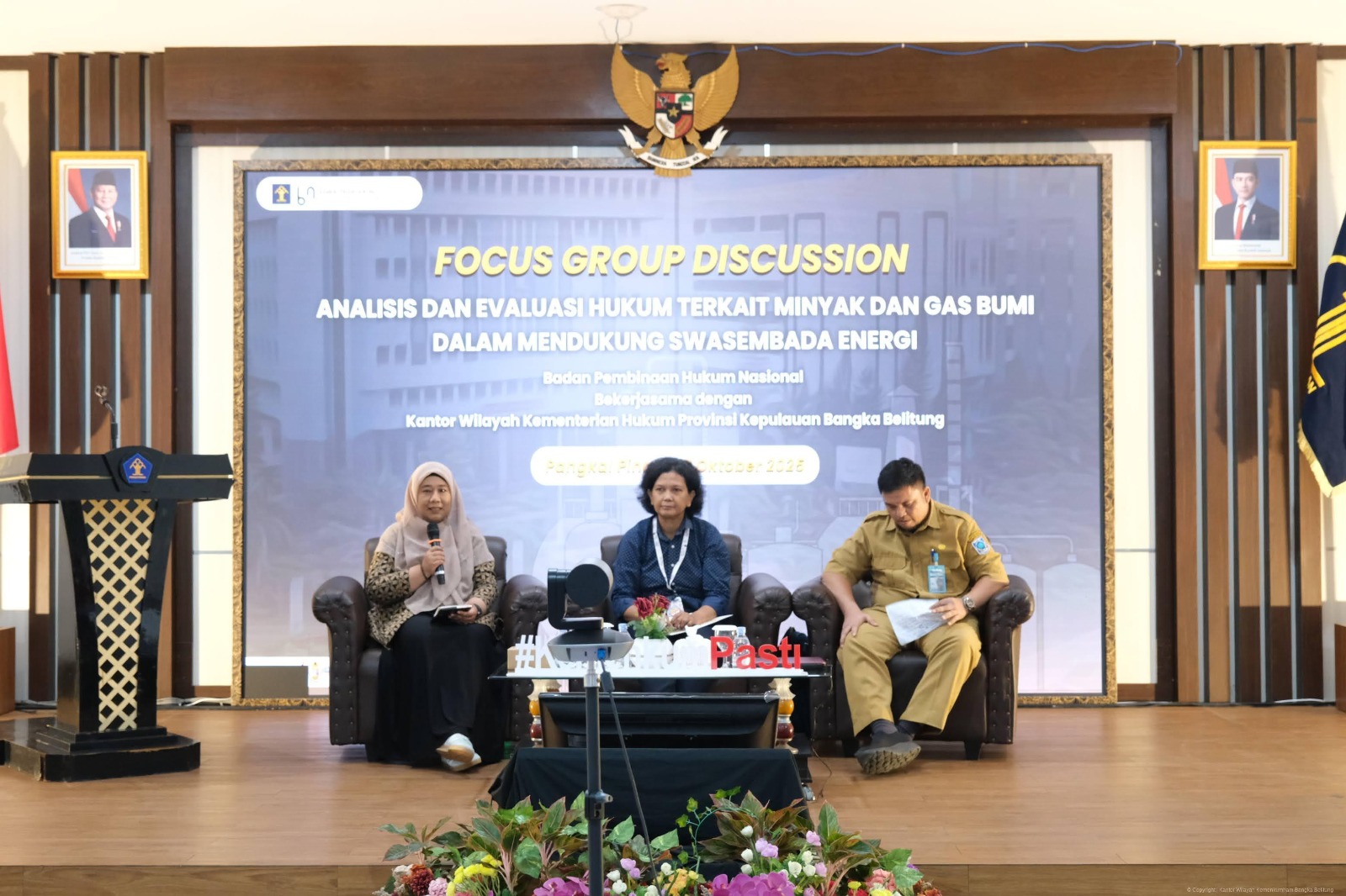 Kemenkum Babel dan BPHN Dorong Reformasi Hukum Migas Menuju Swasembada Energi Nasional