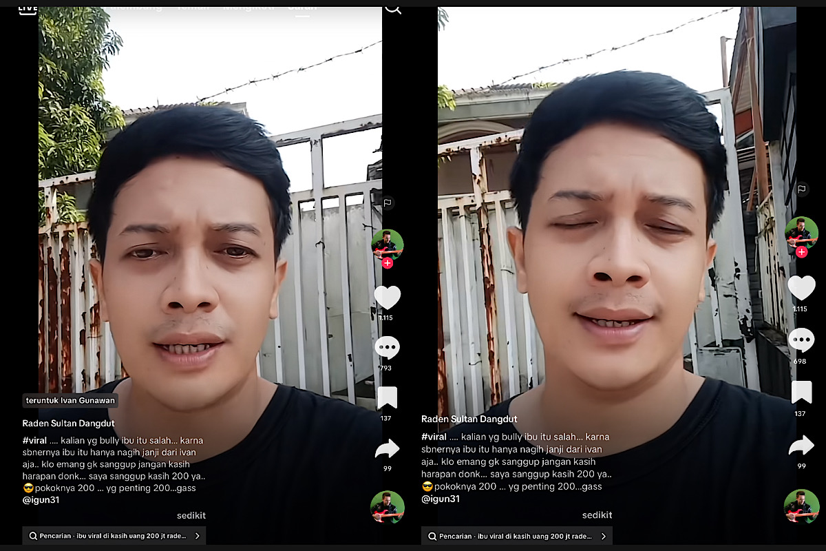 Sultan Ini Sanggup Kasih 400 Buat Oma Neno Jika Ivan Gunawan Tak Sanggup Rp200 Juta