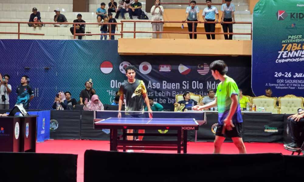 Ini Hasil Sementara Paser International Table Tennis Championships 2026