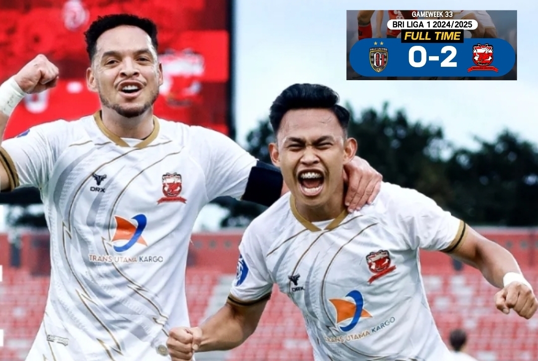2 Gol Bali United Dianulir, Madura United Lolos Jeratan Degradasi? Barito dan Semen Padang Saling Sikut!