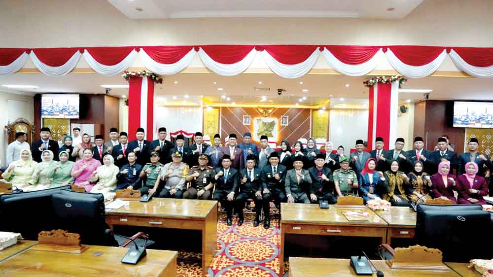 DPRD Kota Prabumulih Gelar Rapat Paripurna XI, Walikota Baru Sampaikan Pidato Perdana