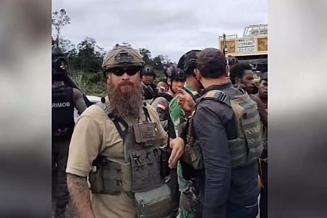 Update…Tentara Bayaran di Papua Hanya Menjaga Pasilitas Aset Perusahaan Besar Milik Amerika, Netizen: Security