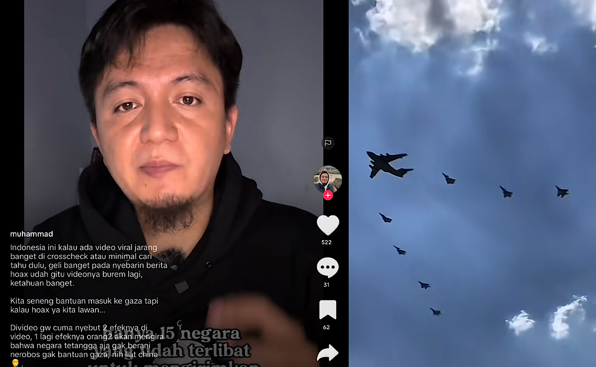 3 Efek Berita Pesawat Militer China Menerobos Blokade Israel Kasih Bantuan ke Gaza