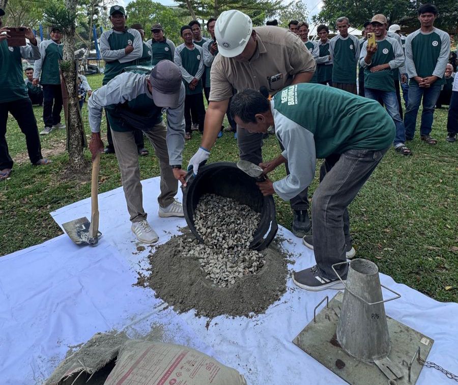 Dari Tukang ke Influencer Konstruksi: SMBR Gelar Akademi Jago Bangunan di OKI