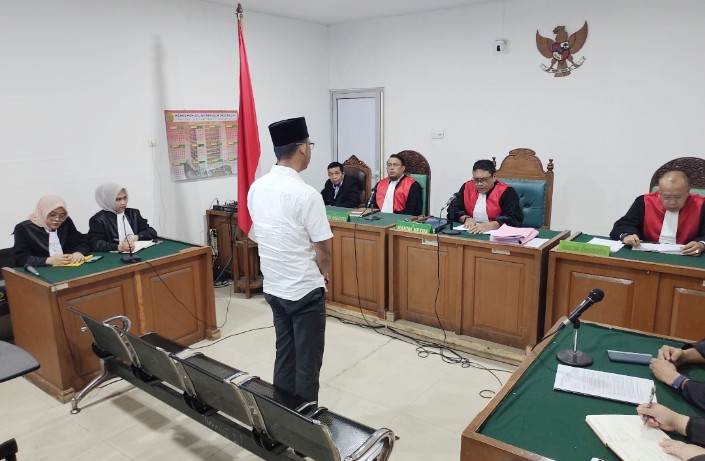 Divonis Ringan, Rabu Hasan Terdakwa Kasus Korupsi Dana Hibah PMI Ogan Ilir Nyatakan Terima Putusan