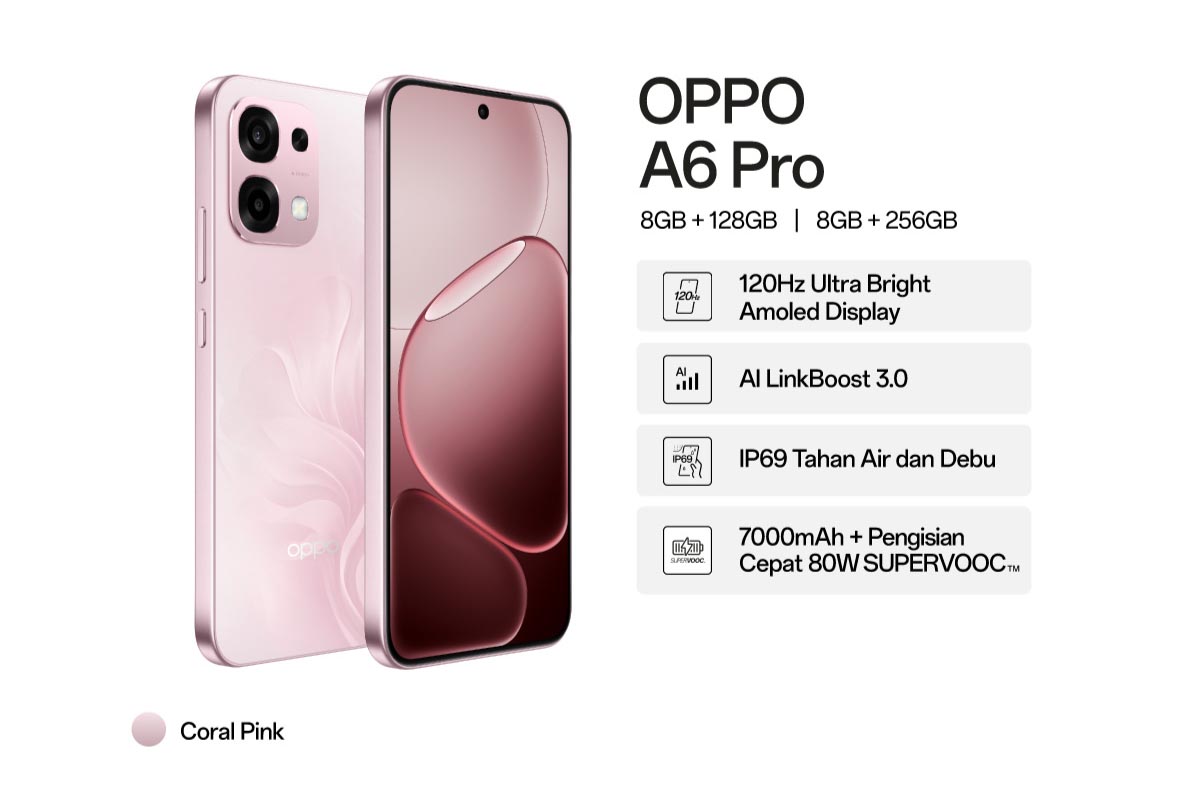 Harga HP OPPO A6 Series Desember 2025, Berikut Spesifikasi dan Keunggulan