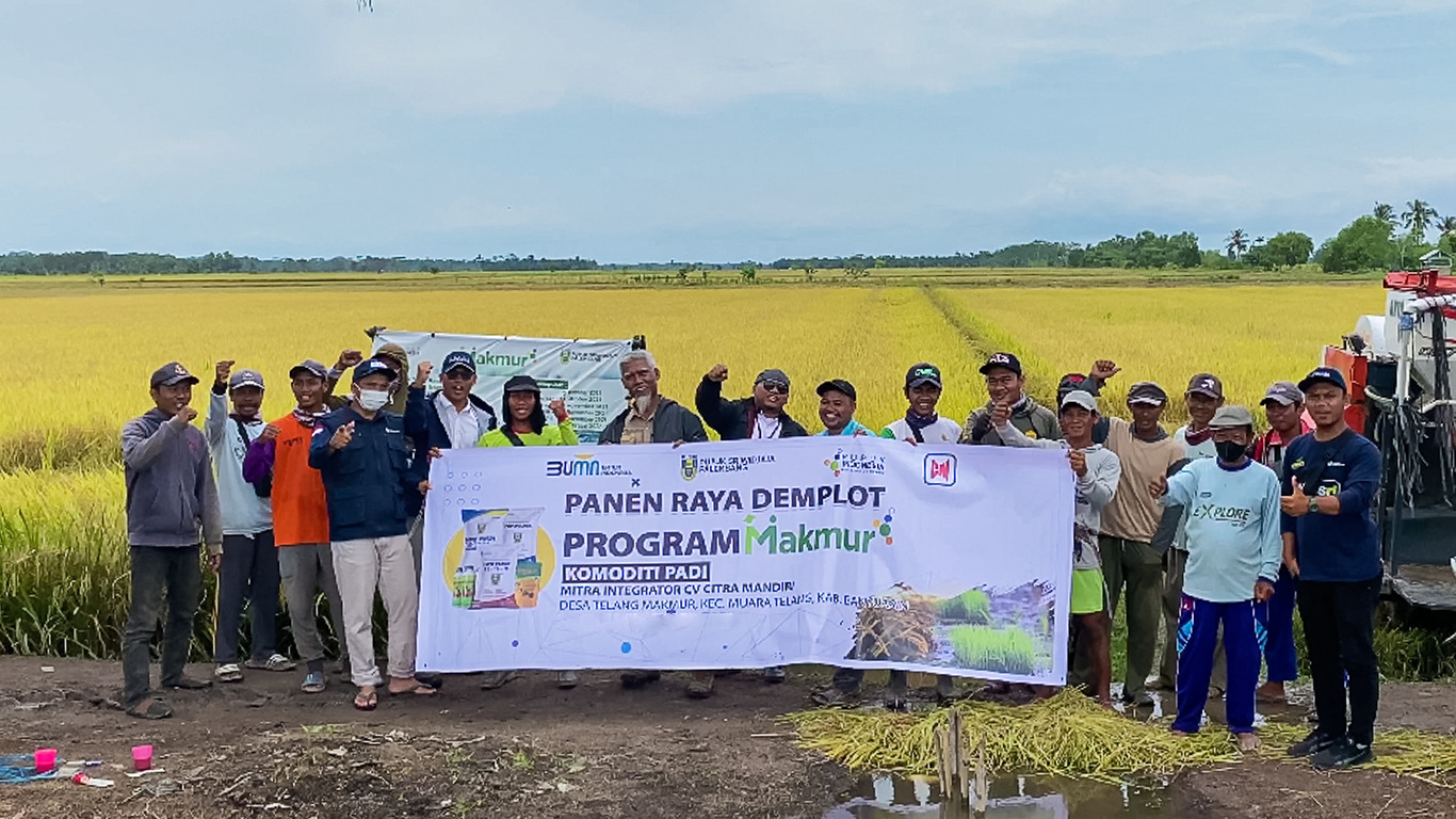 Tingkat Hasil Tani, PUSRI Palembang Tawarkan Program Agrosolution 