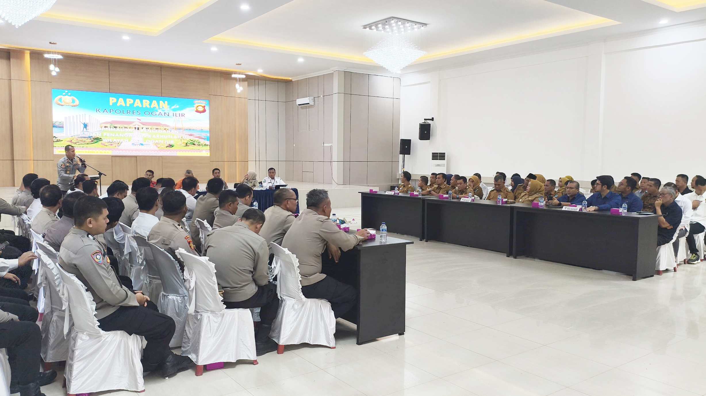 Cegah Kebakaran Lahan di Ogan Ilir, Kapolres Ajak Seluruh Stakeholder Bersinergi Sejak Dini