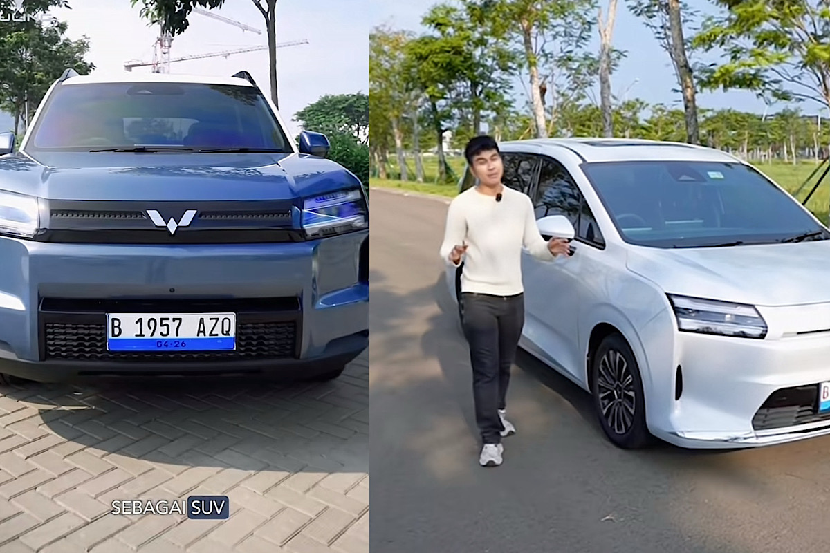 Darion dan Eksion, 2 Mobil Listrik Wuling Sekilas Beda, Tapi Ternyata Banyak Kesamaannya