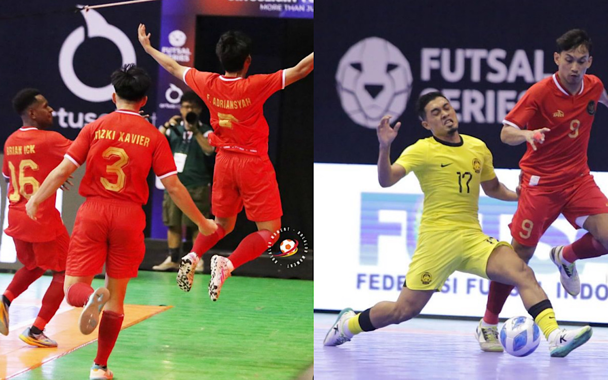 Timnas Futsal Indonesia Gasak Malaysia 6 Gol Tanpa Balas, Evan Sukses Cetak 3 Gol