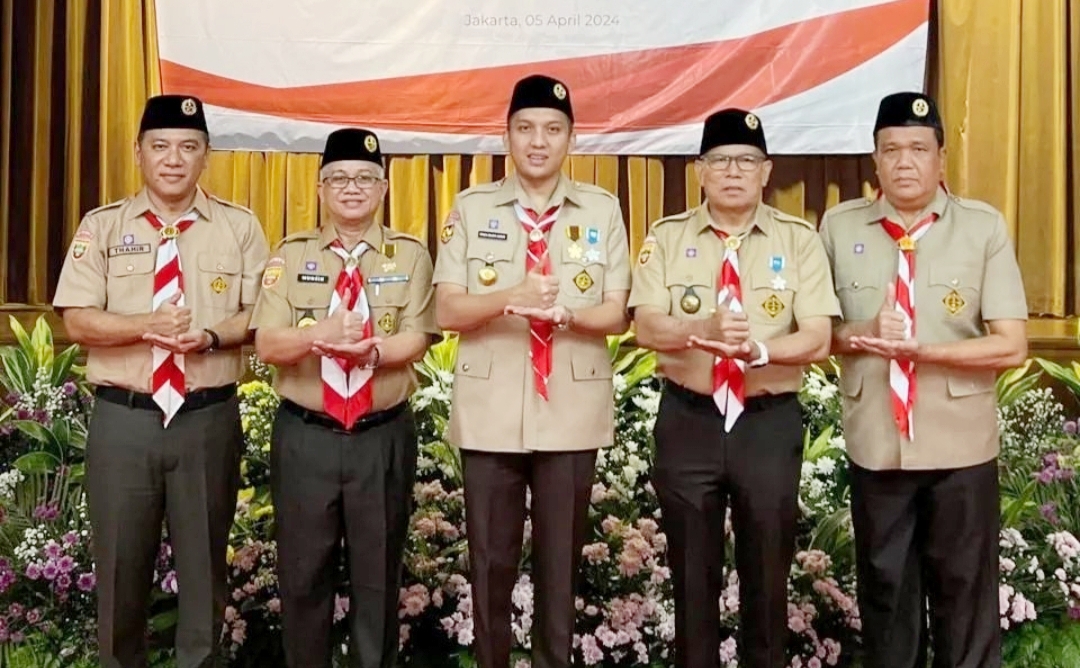 Bupati Ogan Ilir Jabat Ketua Pembinaan Dalam Negeri Kwarnas Gerakan Pramuka Masa Bhakti 2023-2028