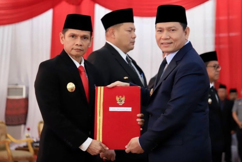 Pjs Bupati Ogan Ilir Jalankan Agenda Perdana, Ramah Tamah dengan Kepala OPD dan Camat