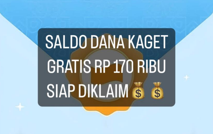 KLAIM Saldo DANA Kaget Hari Ini Kamis 16 Januari 2025, Rebut Saldo Gratisnya Hingga Rp170 Ribu